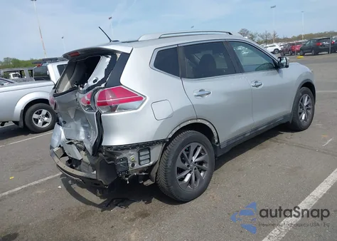 2016 Nissan Rogue Sl from USA, damaged, VIN 5N1AT2MV8GC752272